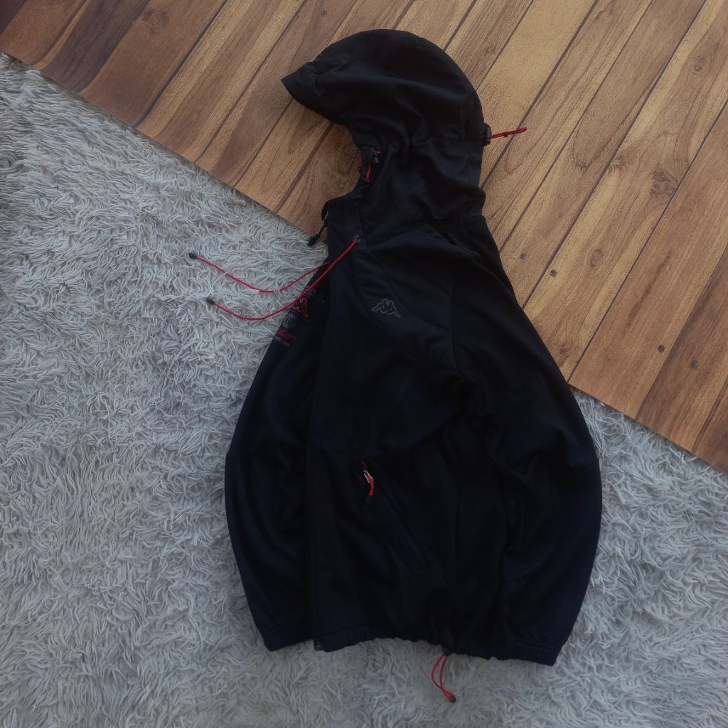 KAPPA GORPCORE SOFTSHELL JACKET NOT gorpcore goretex blocktech running sports lightweight windbreake