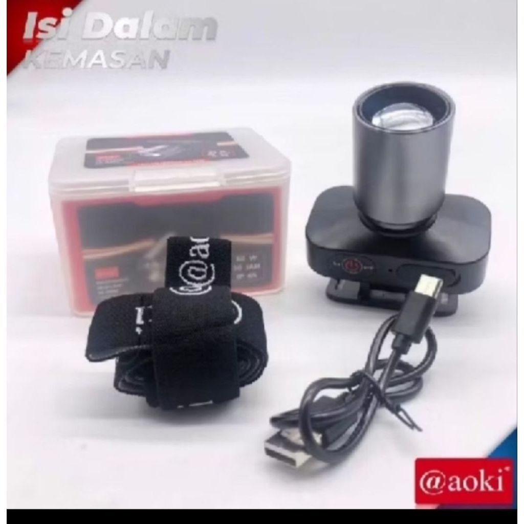 Senter Kepala Aoki Zoomable AK3685A
