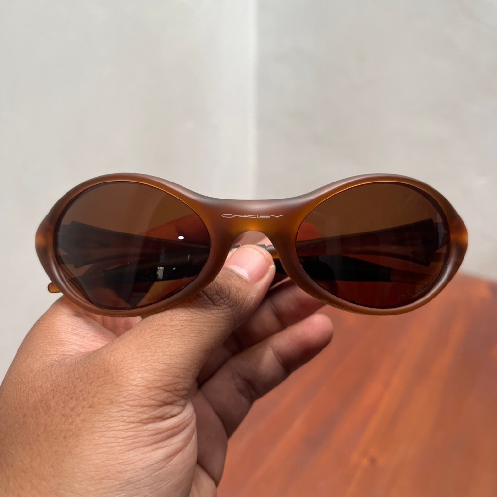 Kacamata Running Eye Jacket Dune Brown Prizm Polarized Lens ( Global Customer )