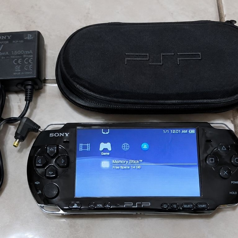 Sony psp seri 3000 second