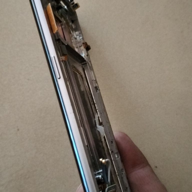 Frame lcd dan flexible charger Samsung S7 Edge SM-G935F Original copotan