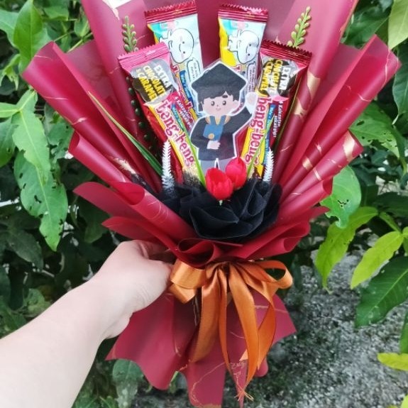 Bouqet Snack||gift unik||gift lucu||Sovenir||buket wisuda