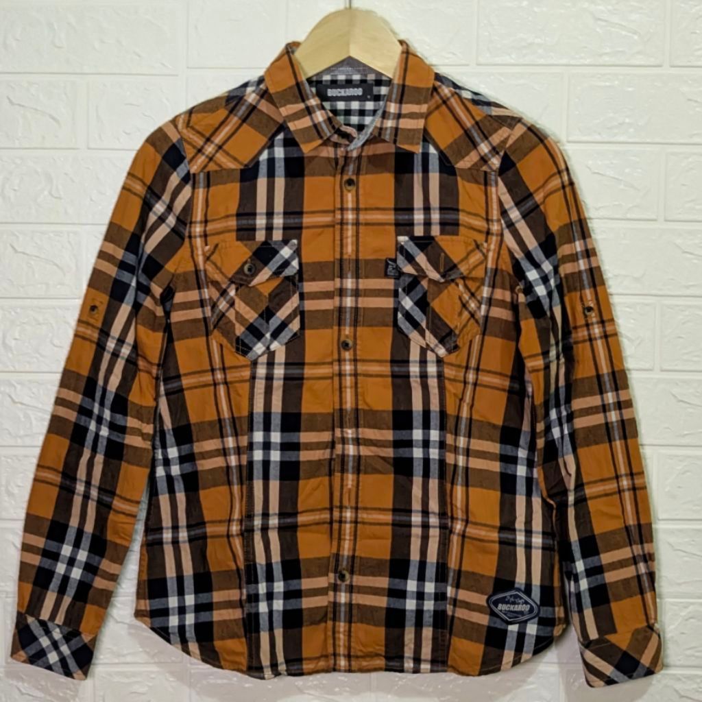KEMEJA LENGAN PANJANG WANITA CEWEK BRAND BUCKAROO SIZE S