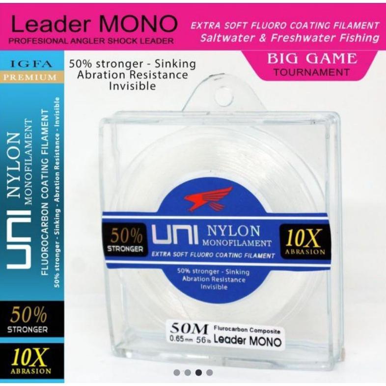 Senar Leader MONO UNI Falcon 50 Meter
