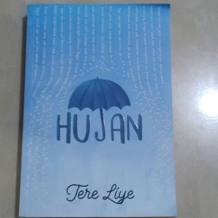 Novel HUJAN | PRELOVED | ORIGINAL