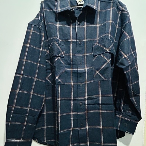 PRELOVED BARU KEMEJA PRIA TARTAN FLANEL KEMEJA COWOK LAKI LAKI