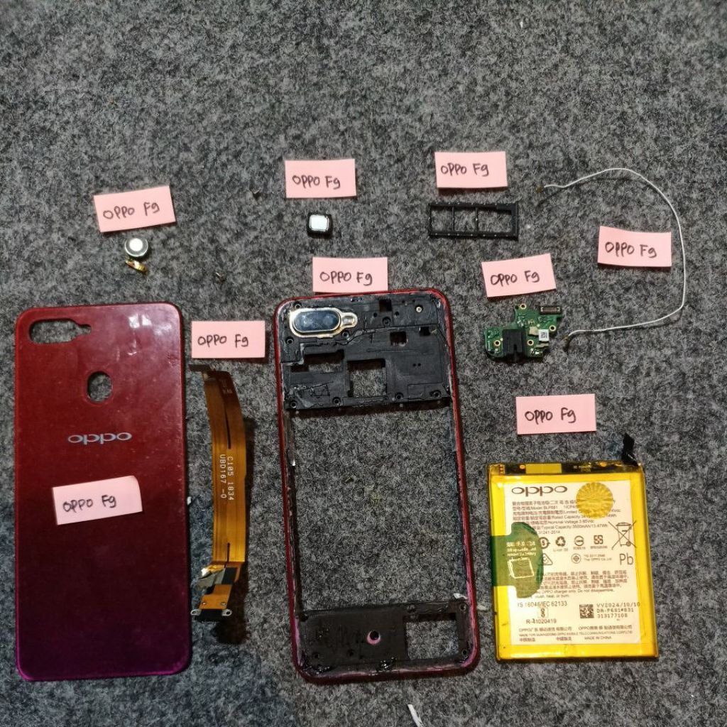 OPPO F9 SPERPAT BEKAS ORIGINAL NORMAL