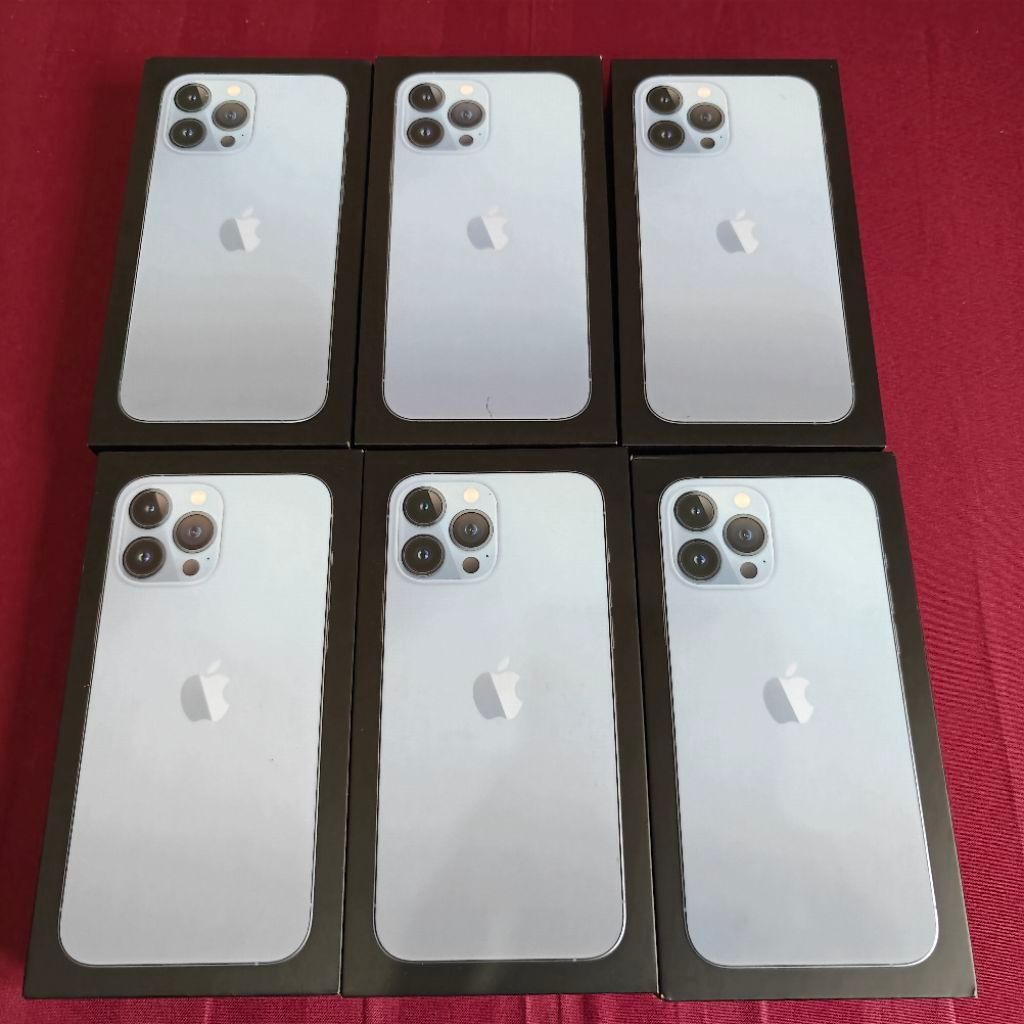 Box iPhone 13 Pro Max Sierra Blue iBox Original Copotan