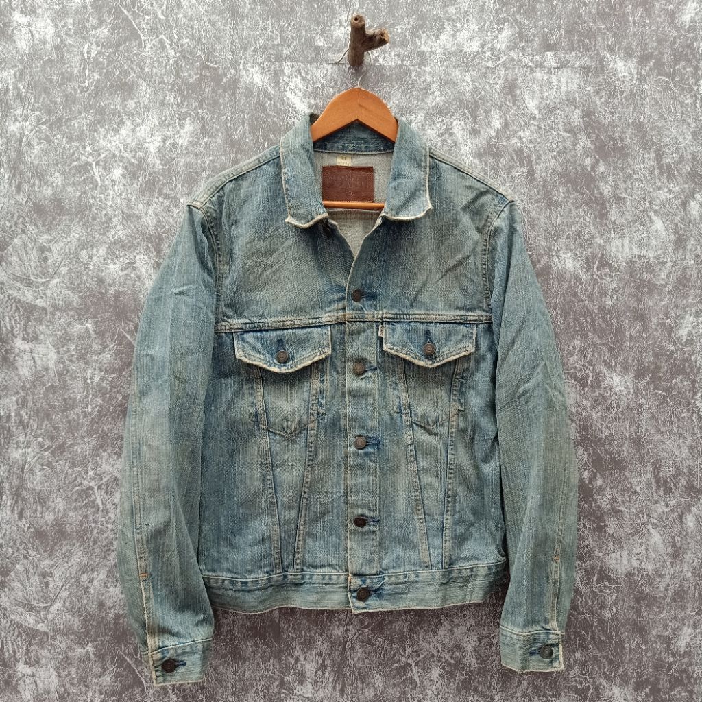 Jaket jeans trucker denim edwin