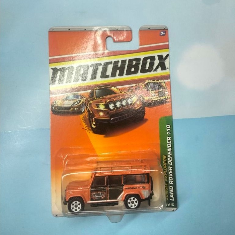 Matchbox Land Rover Defender 110 Jungle Explorers