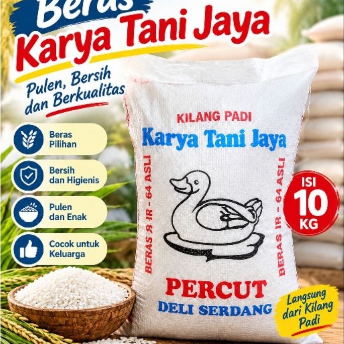 Beras Karya Tani Jaya | Langsung dari kilang padi