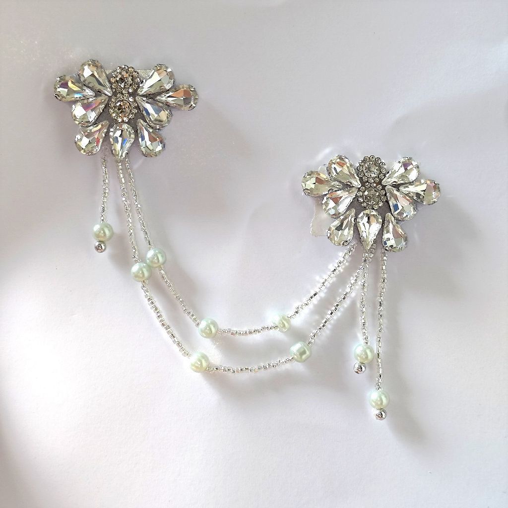 payet juntai/payet juntai dada/payet kebaya janggan/payet bross juntai kebaya dan gaun