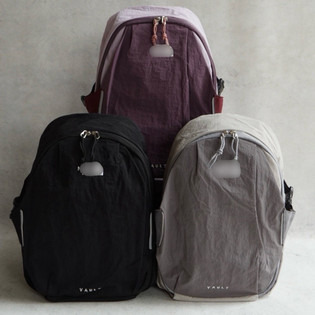 NF Vault Backpack | kids & adult | 38x27x12cm | black purple grey | tas ransel gendong anak dewasa b