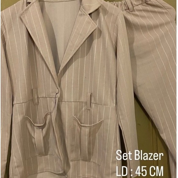 preloved set blazer