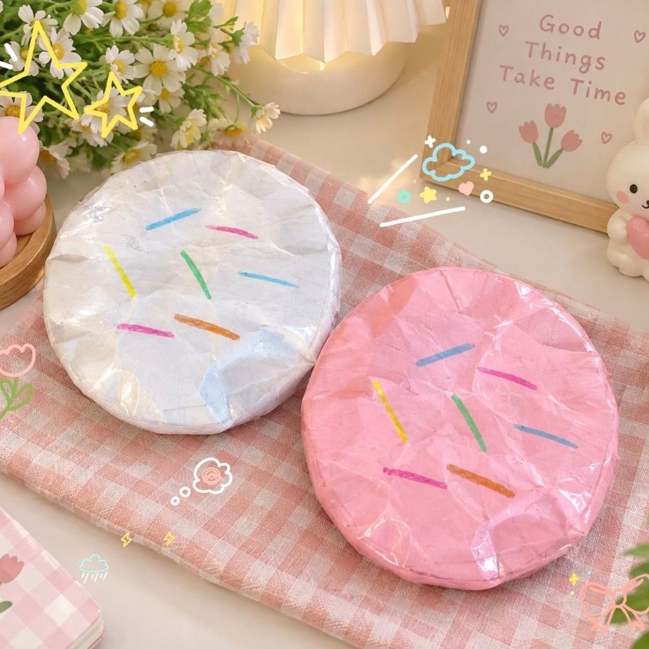 PAPER SQUISHY CAKE ROUND | HOMEMADE PAPER SQUISHY BY NAURA FROM GENK N | SUPER SLOW SQUISHY CAKE