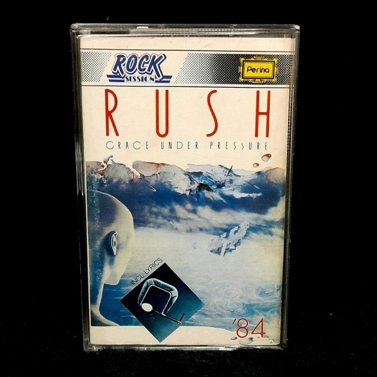 Kaset Pita RUSH - Grace Under Pressure || Cover Bagus Tapi Ada Tanda tangan