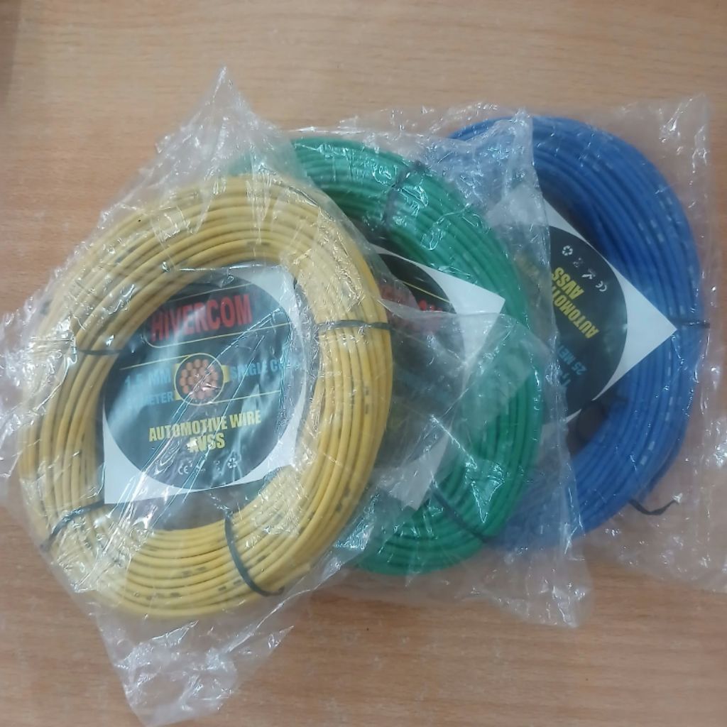 Kabel NYAF AVSS SK 1.5mm 25 Meter