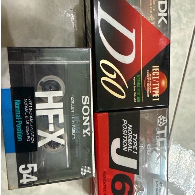 aneka kaset kosong segel
