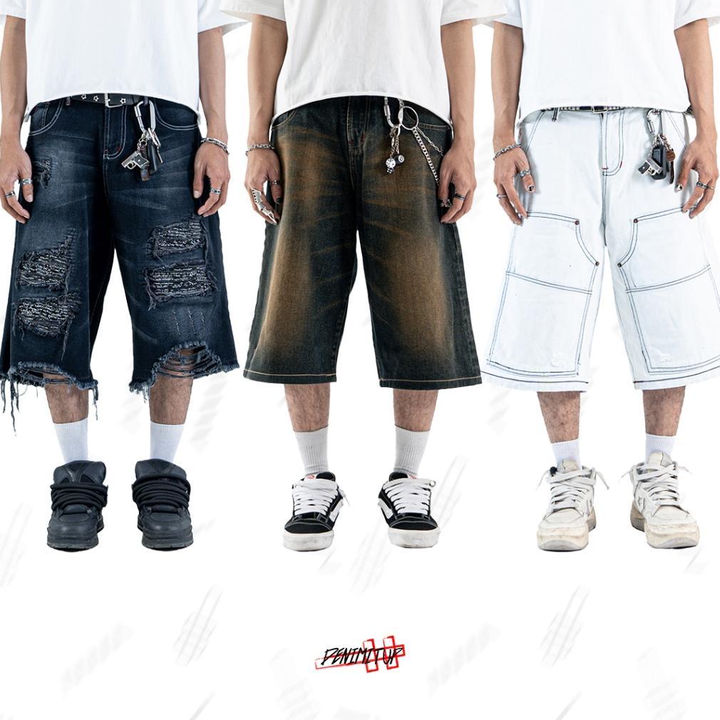 H1 & A1 Jorts Series Denim Katun 15OZ 26-38