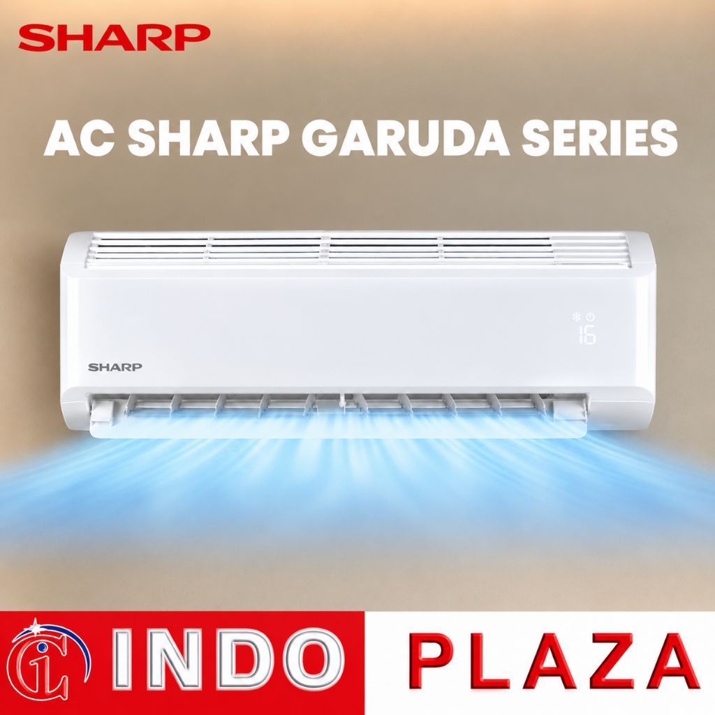 [MEDAN] AC SHARP 1/2 PK INDONESIA AH-5DEY | AH-5BEY GARUDA SERIES ANTI KARAT