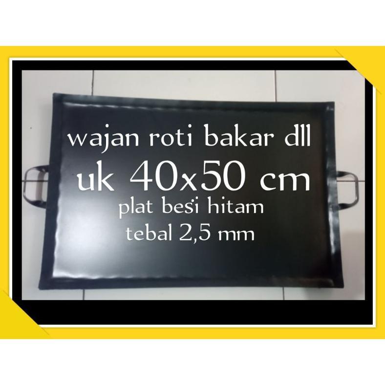 Wajan Roti Bakar pan teflon kuali Pembakaran Penggorengan Pemanggangan plat Baja Anti Lengket Martab