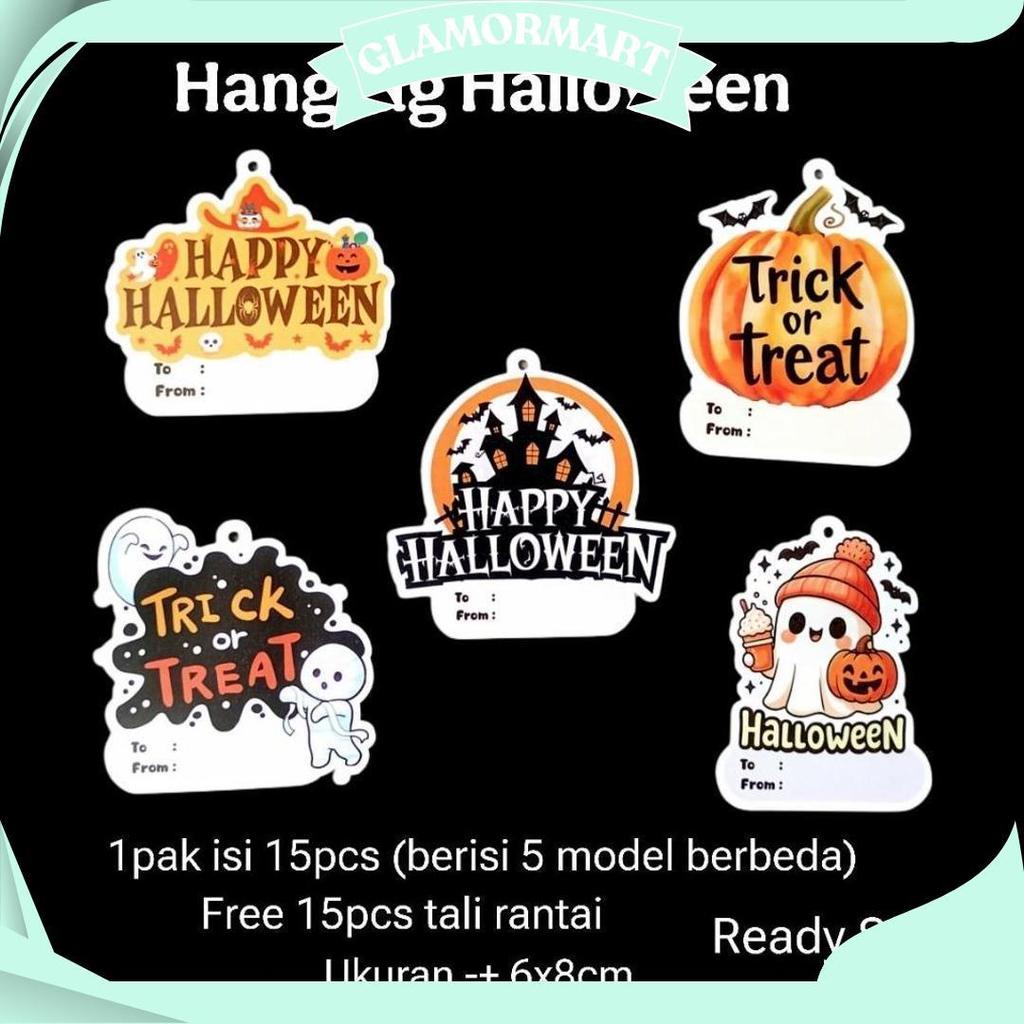 TOPPER HALLOWEEN / (LA-001) CAKE TOPPER HALLOWEEN / TOPPER KUE HALLOWEEN / HIASAN KUE HALLOWEEN Terl