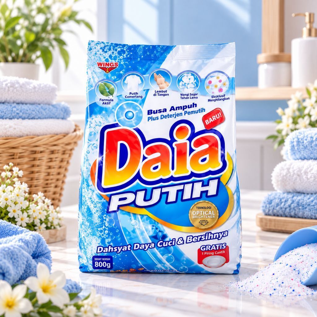 Daia Deterjen Bubuk 800g