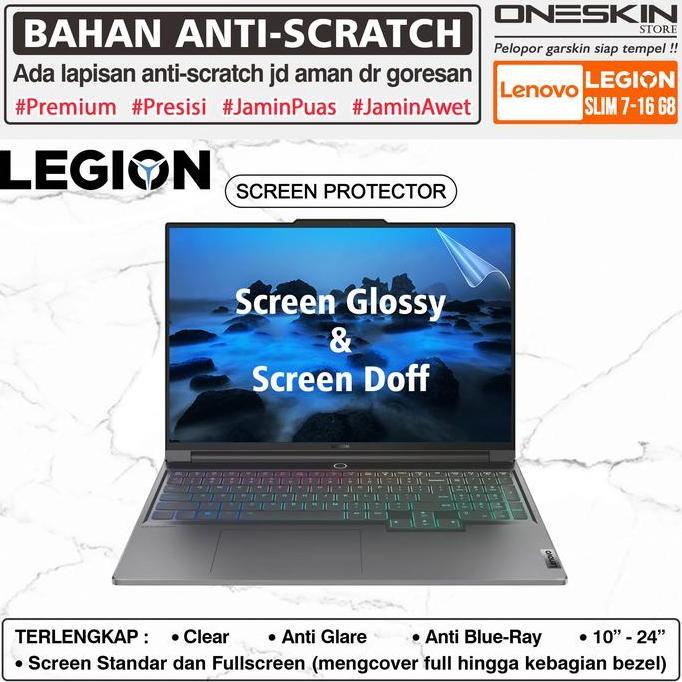 HARGA DISC - Pelindung Screen Protector Lenovo Legion Slim 7 7i-16 S7 S7i-16IRH8