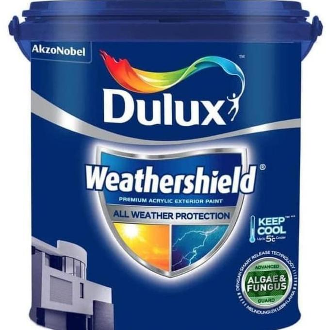 Poin- Dulux Weathershield Brilliant White Pail