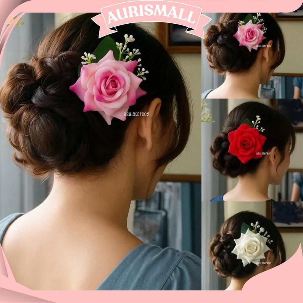 Tusuk Konde Bunga Mawar/Tusuk Konde Rambut Sanggul ASA Teratas