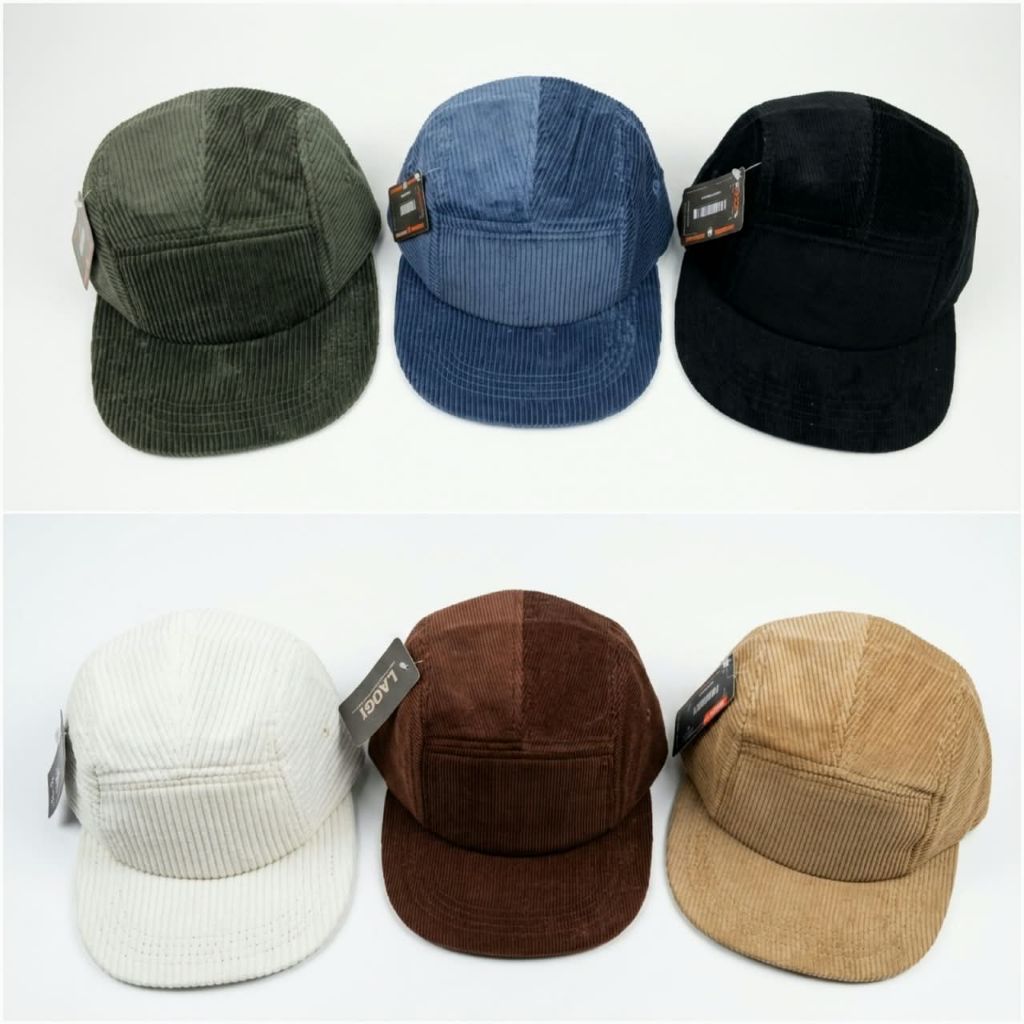 Topi 5 Panel polos