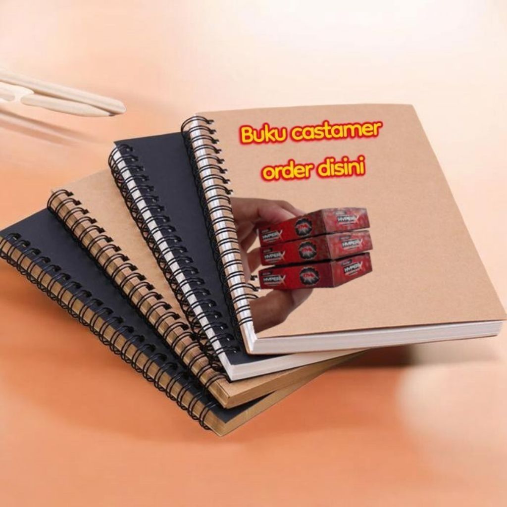 Buku Sketchbook Kraft Polos Tebal order disni