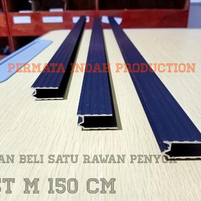 LIST ALUMINIUM M HITAM 150 CM LIST U/M LIST ALUMINIUM PROFIL LIST BOX LIST HARDCASE FLIGHTCASE #LIST