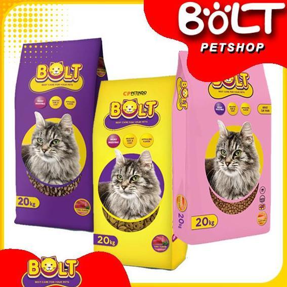 Pilihan - Bolt Cat 20Kg Makanan Kucing Bolt Cat 20Kg Freshpack