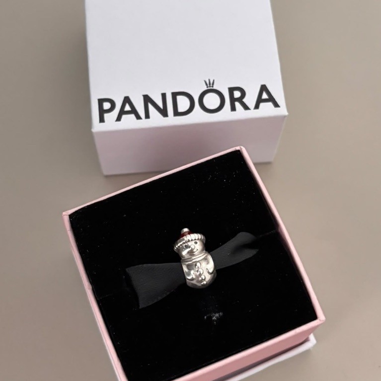 Pandora Snowman Charm