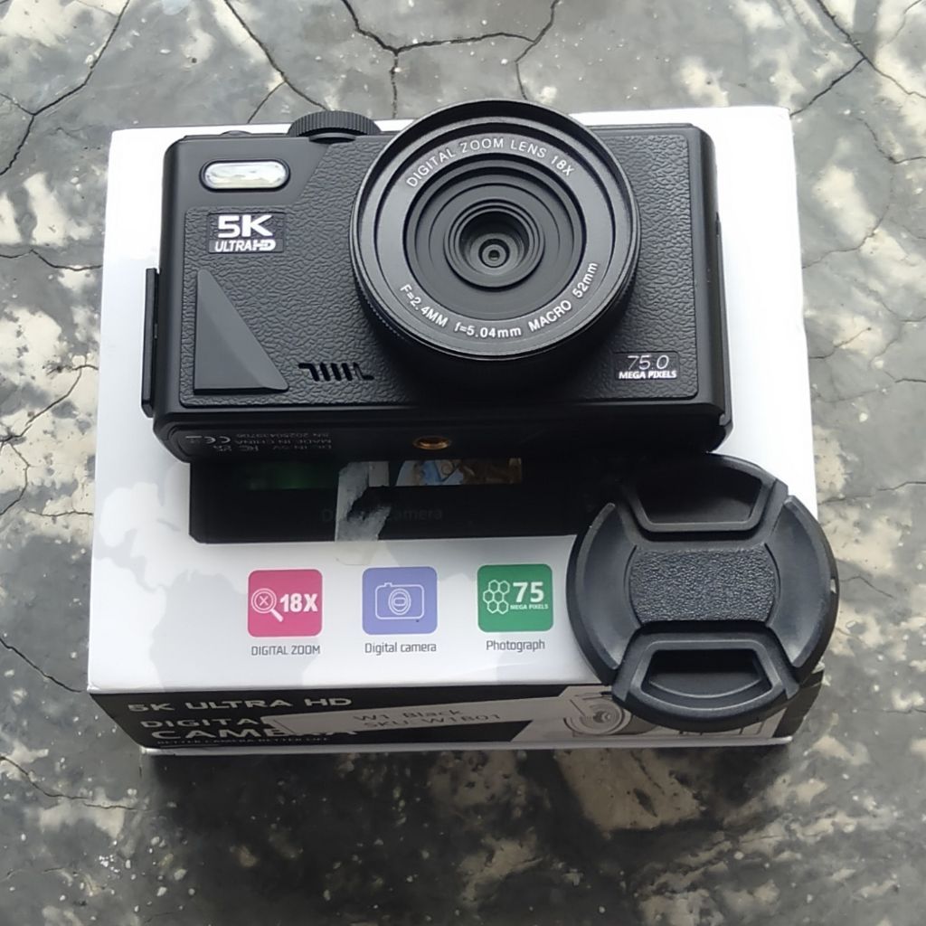 BARANG BEKAS PEMAKAIAN 1 BULAN KAMERA DIGITAL UTARA HD 5K