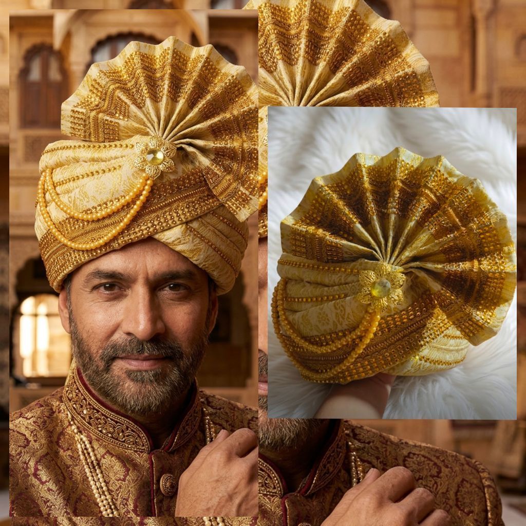 Topi india untuk pengantin cowok