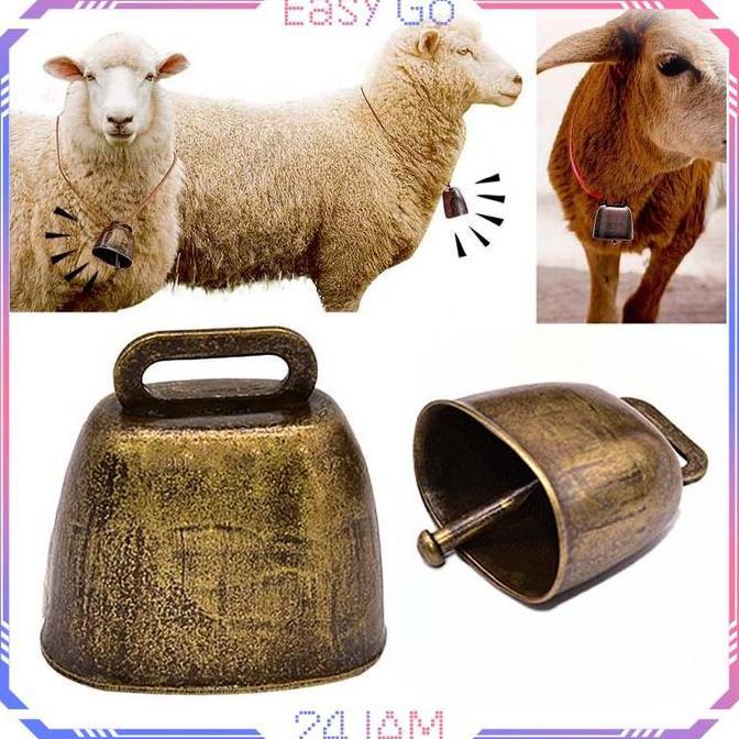 GUDTIMESS Klontongan Sapi Jumbo Bel Sapi Besar Lonceng Lembu Bel Lonceng Sapi Lonceng Sapi Besar