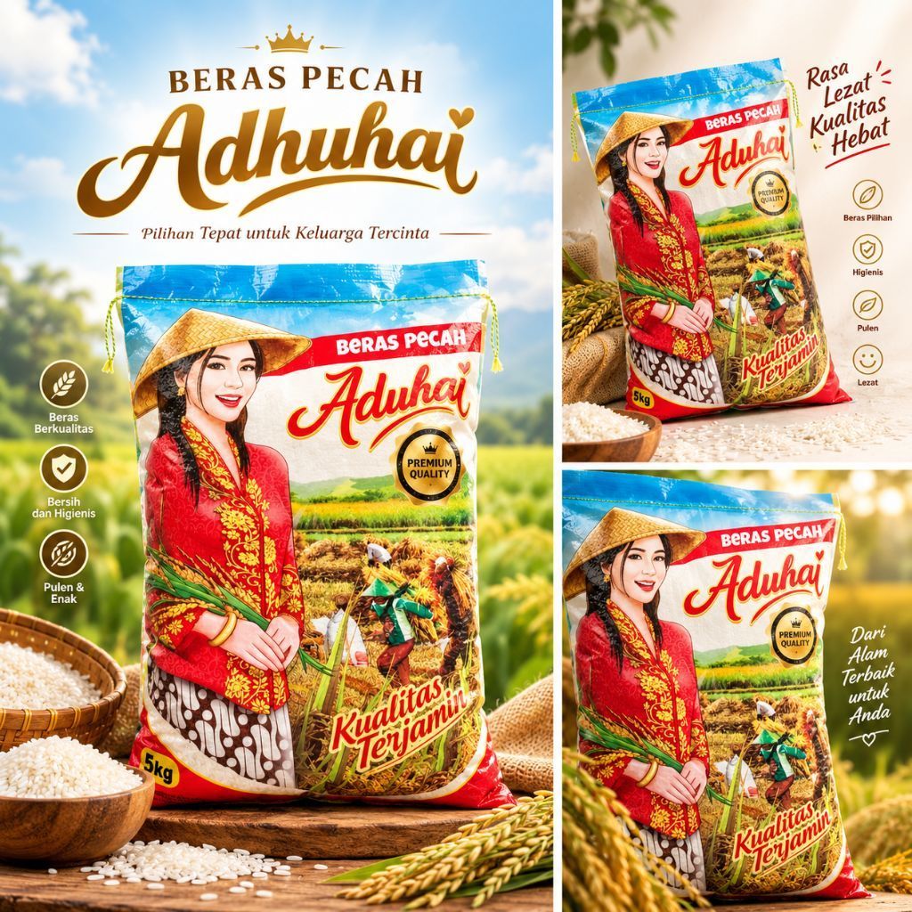 Beras Aduhai Premium – Pulen & Lezat 5kg