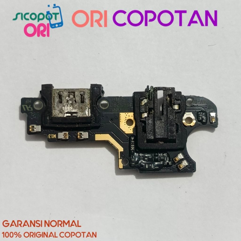 Pcb Charger / Papan Cas Realme 5 Tested Original Copotan/Ori Bawaan Hp