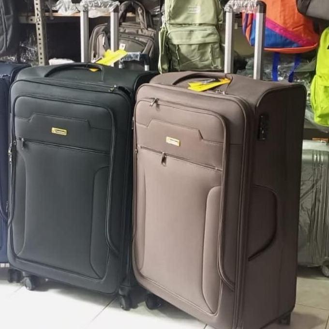 KOPER PRESIDENT UKURAN 32 INCH SUPER JUMBO KOPER BAHAN KANVAS 32