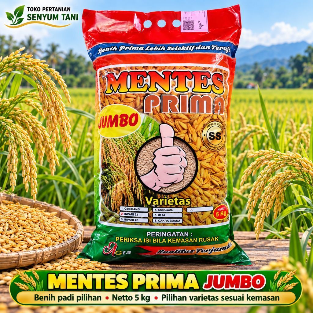 Benih padi INPARI 32 JUMBO MENTES PRIMA 5KG exp. 02 2027