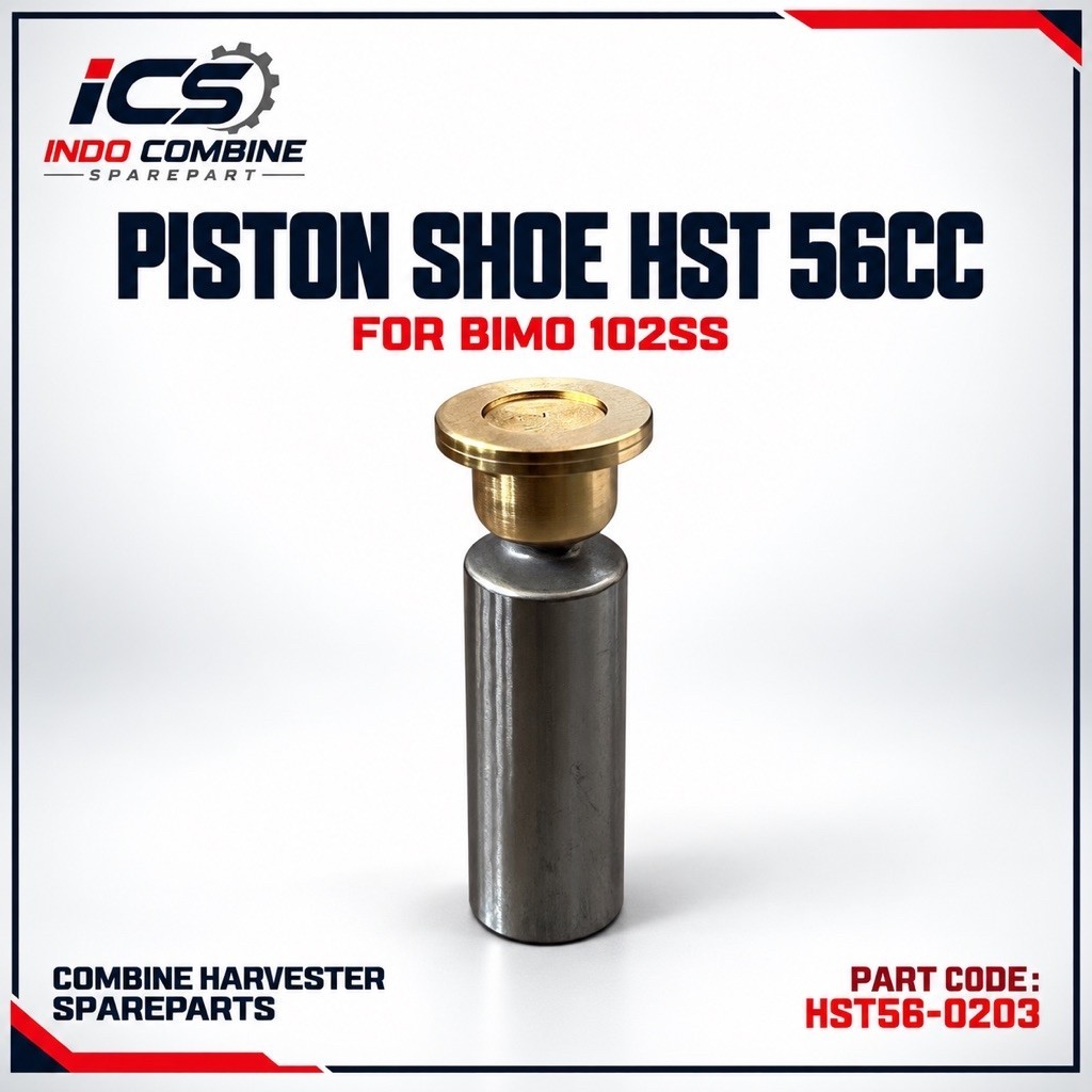 PISTON HST 56CC BIMO 102SS | SPAREPART COMBINE HARVESTER INDO COMBINE SPAREPART | KODE PART HST56-02