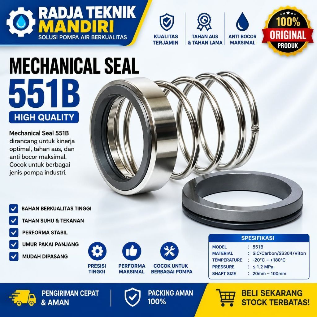 Seal As Mechanical seal 551B-70 (as 70mm)