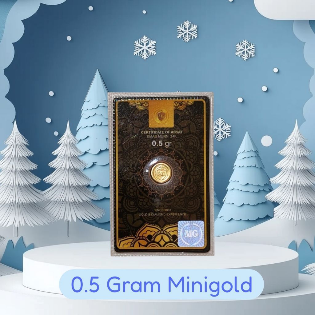 Logam Mulia Emas 0.5 Gram MiniGold