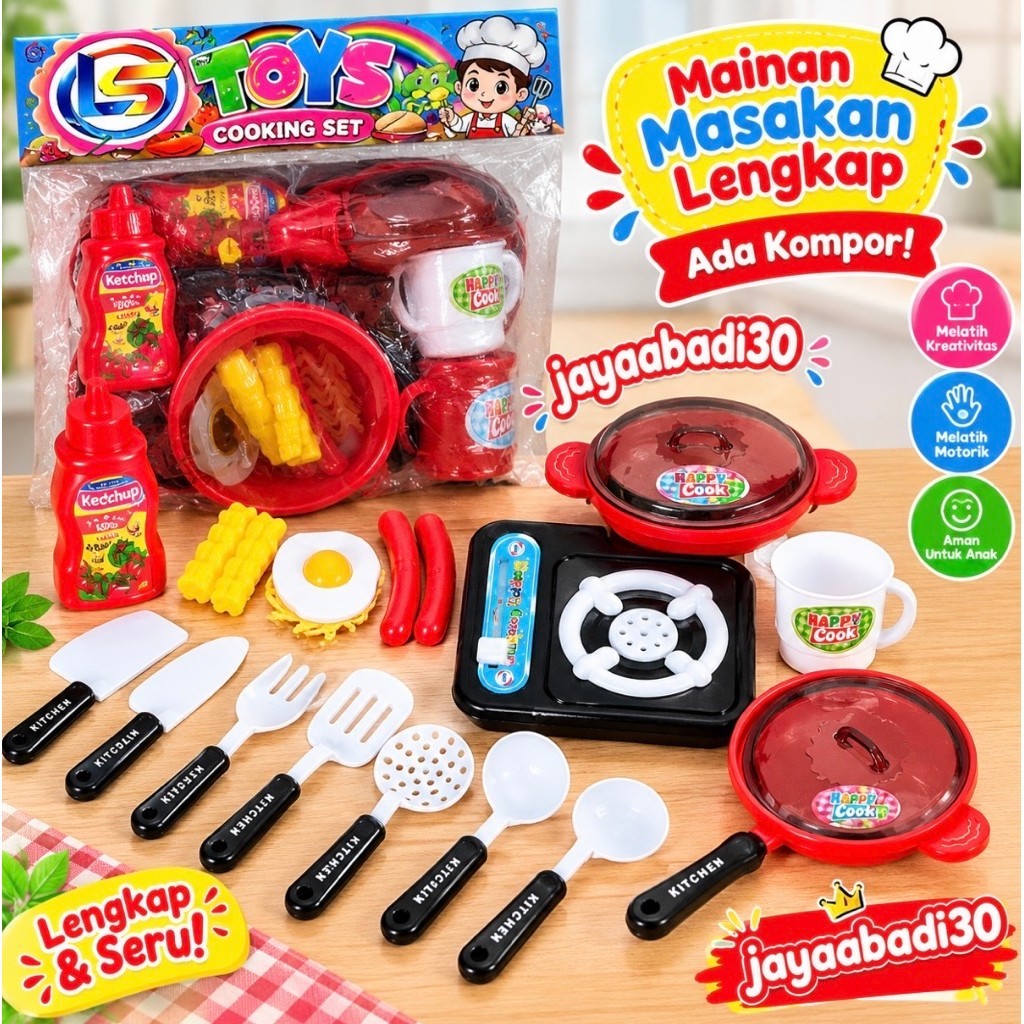 LM 10 - Mainan Masak Masakan Beauty Kitchen Mie Telur Sosis LM10