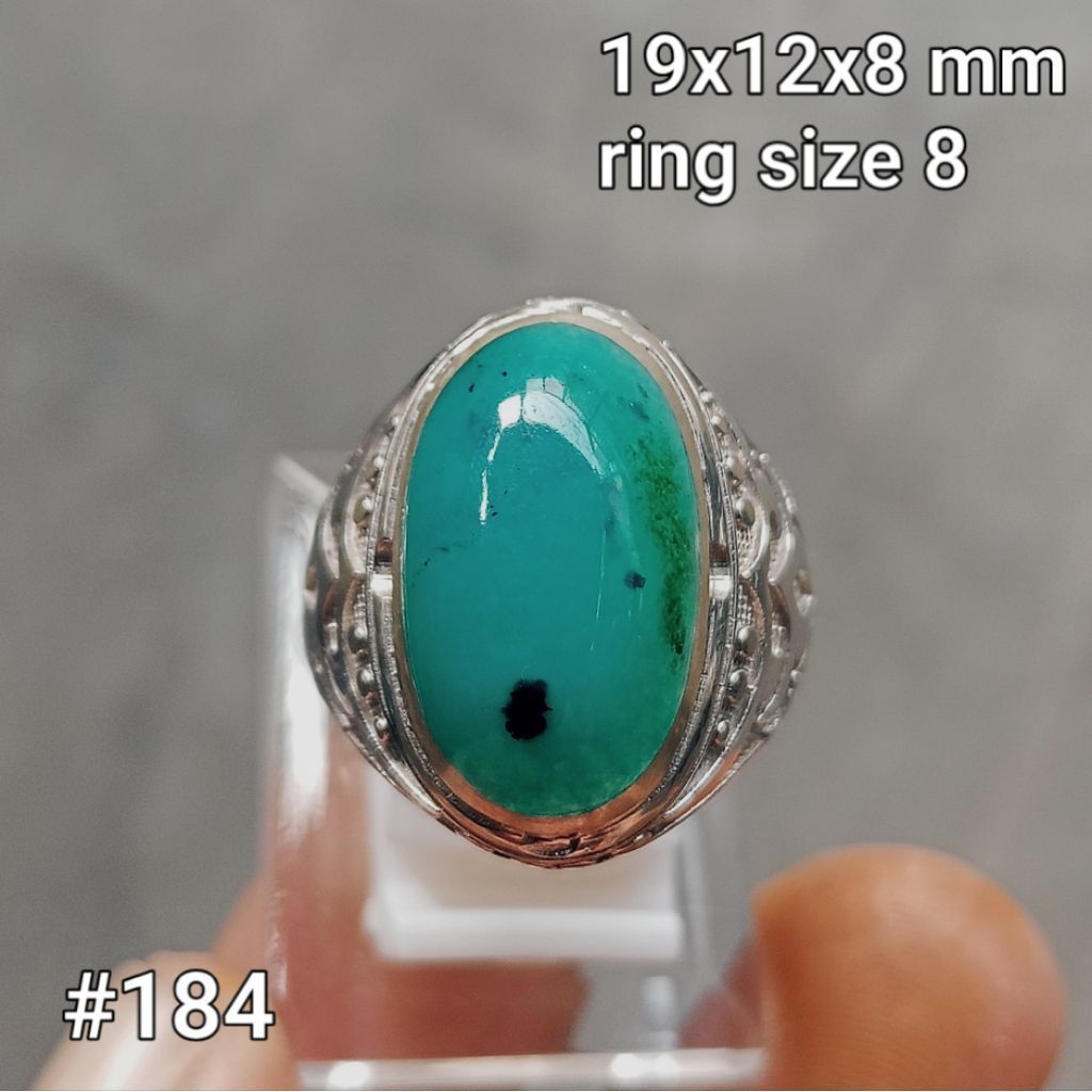 batu natural bacan Doko kristal #184