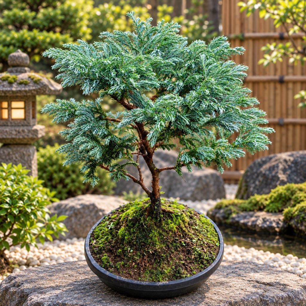Bonsai Cemara Bluedent/Silver Pine - Cemara Biru - Cemara Perak Hias Murah