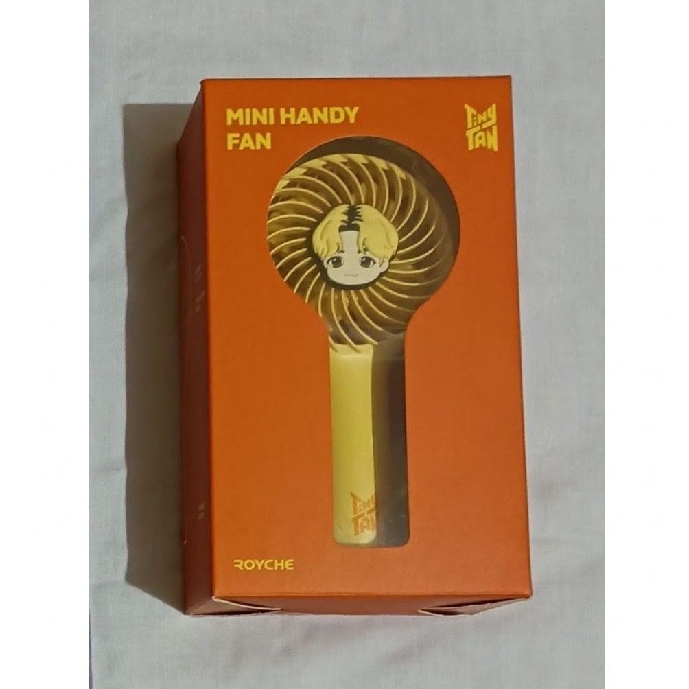 MERCH Official Mini Handy Fan Tinytan Jhope bts bangtan ofc kipas royche tiny tan jung hoseok hobi