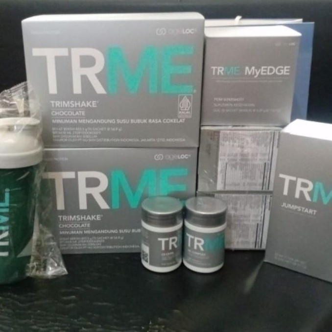 TWS V2 TRME DIET 1 BULAN LENGKAP DENGAN JUMPSTART DIET NUSKIN® TR90 Suplemen Diet NuSkin® Pharmanex 